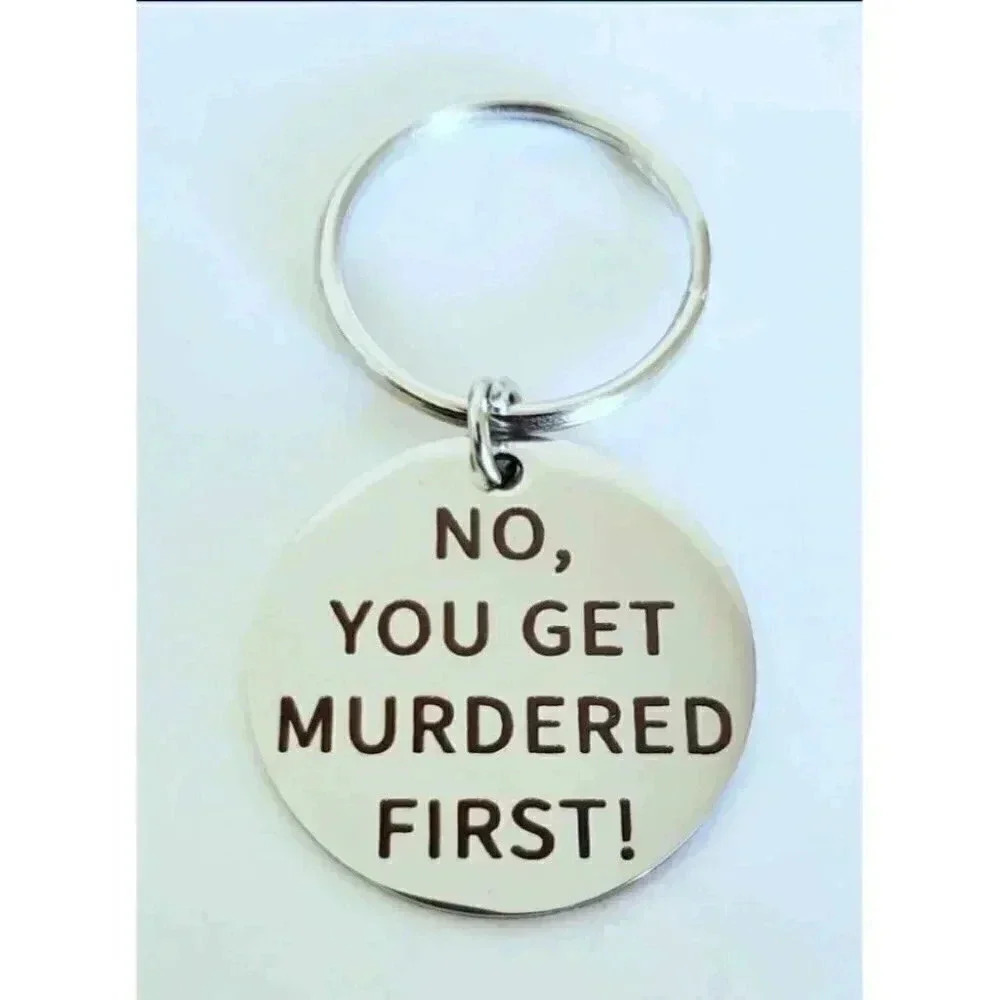 Schitt's Creek David Rose Funny Quote Keychain - Picture 2 of 2